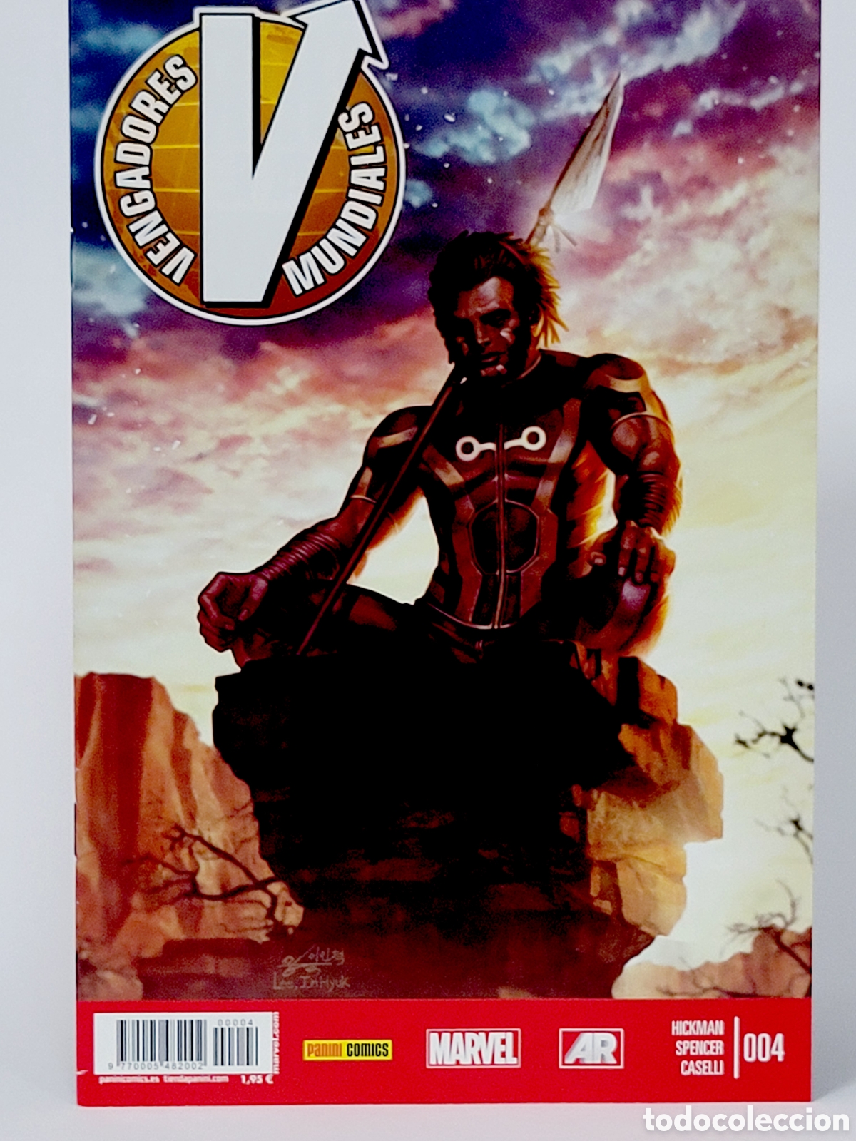 C&oacute;mics: C&Oacute;MIC VENGADORES MUNDIALES 4 PANINI MARVEL GRAPA DE KIOSCO