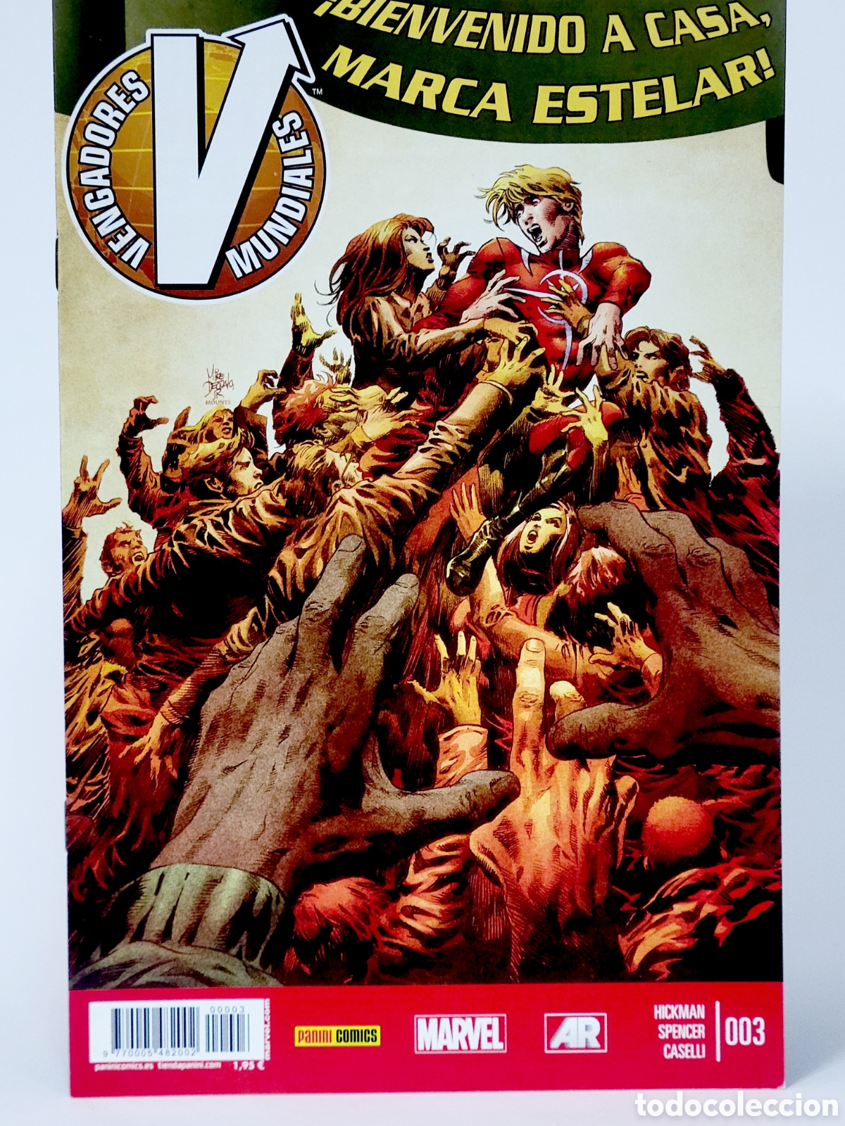 C&oacute;mics: C&Oacute;MIC VENGADORES MUNDIALES 3 PANINI MARVEL GRAPA DE KIOSCO