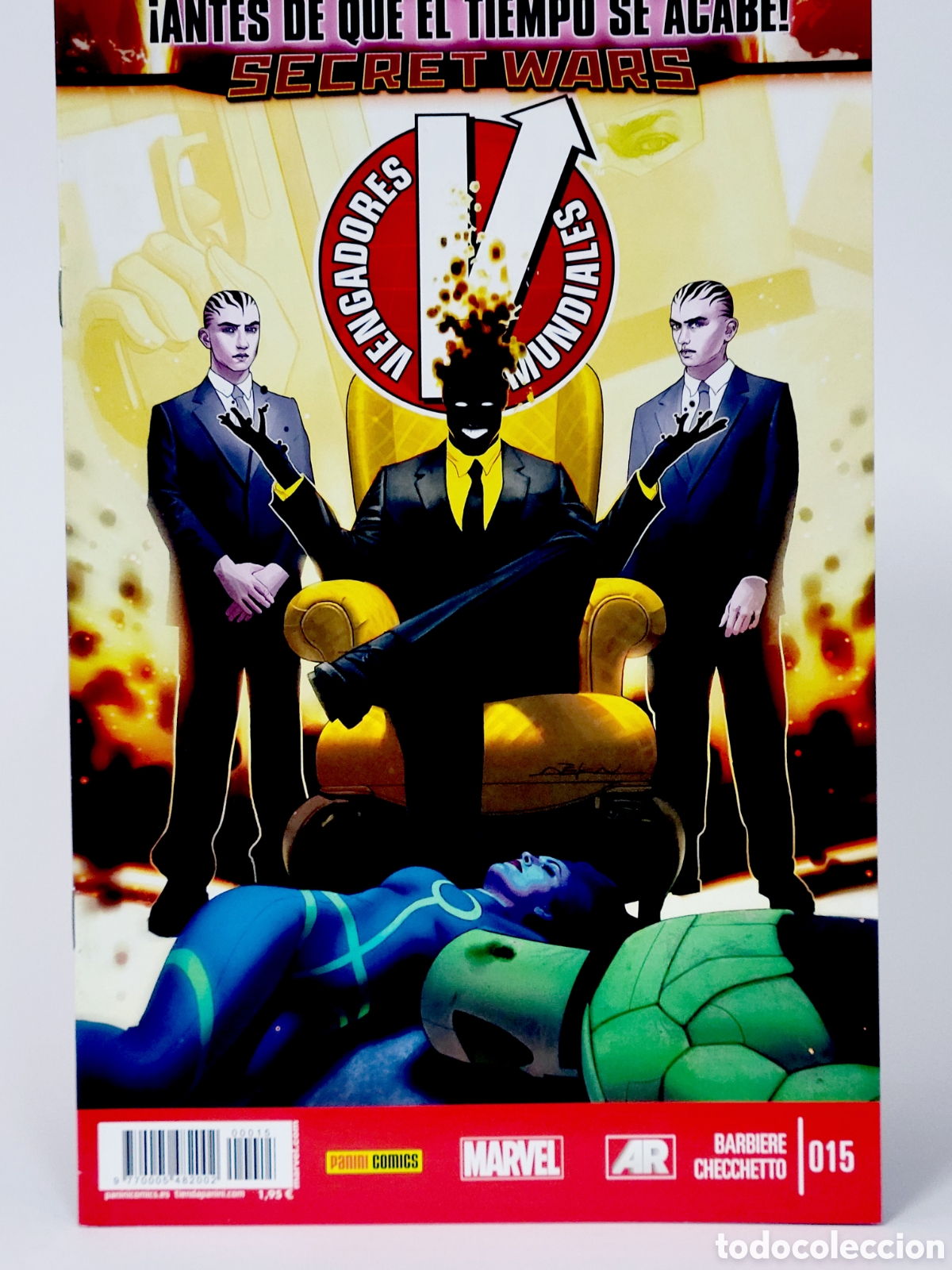 C&oacute;mics: C&Oacute;MIC VENGADORES MUNDIALES 15 PANINI MARVEL GRAPA DE KIOSCO
