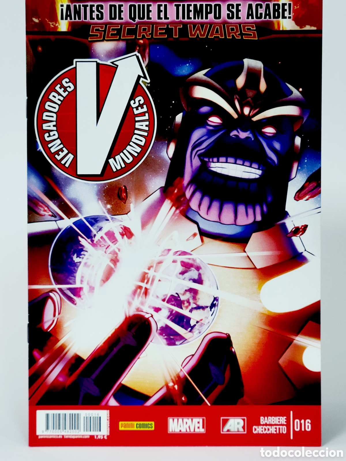C&oacute;mics: C&Oacute;MIC VENGADORES MUNDIALES 16 PANINI MARVEL GRAPA DE KIOSCO