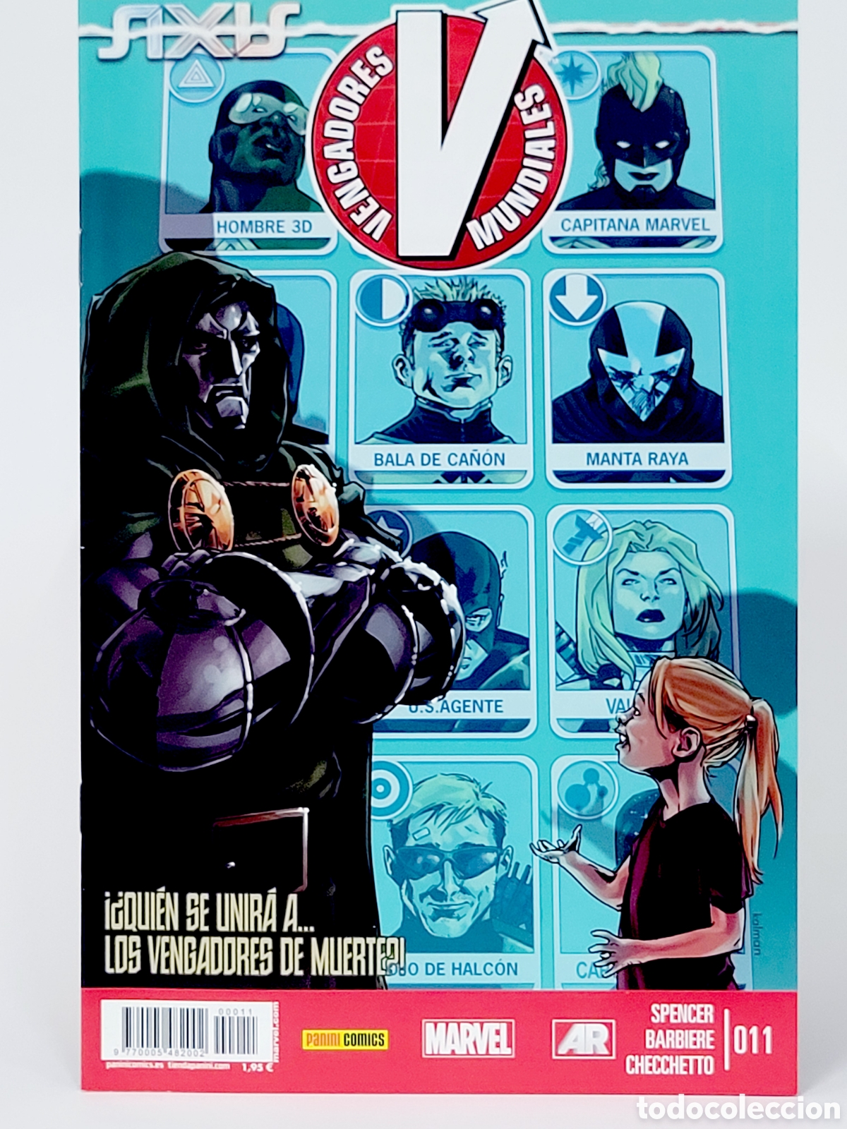 C&oacute;mics: C&Oacute;MIC VENGADORES MUNDIALES 11 PANINI MARVEL GRAPA DE KIOSCO