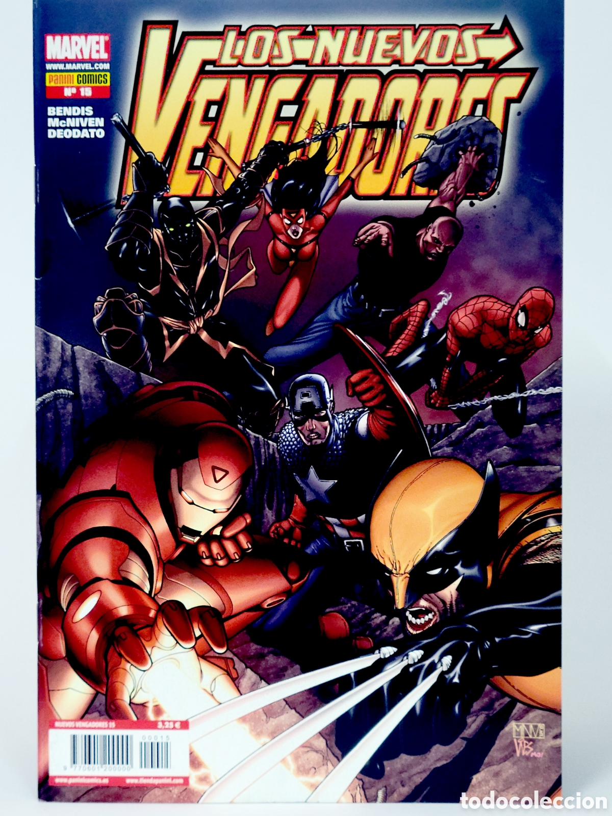 C&oacute;mics: C&Oacute;MIC LOS NUEVOS VENGADORES 15 PANINI MARVEL GRAPA DE KIOSCO