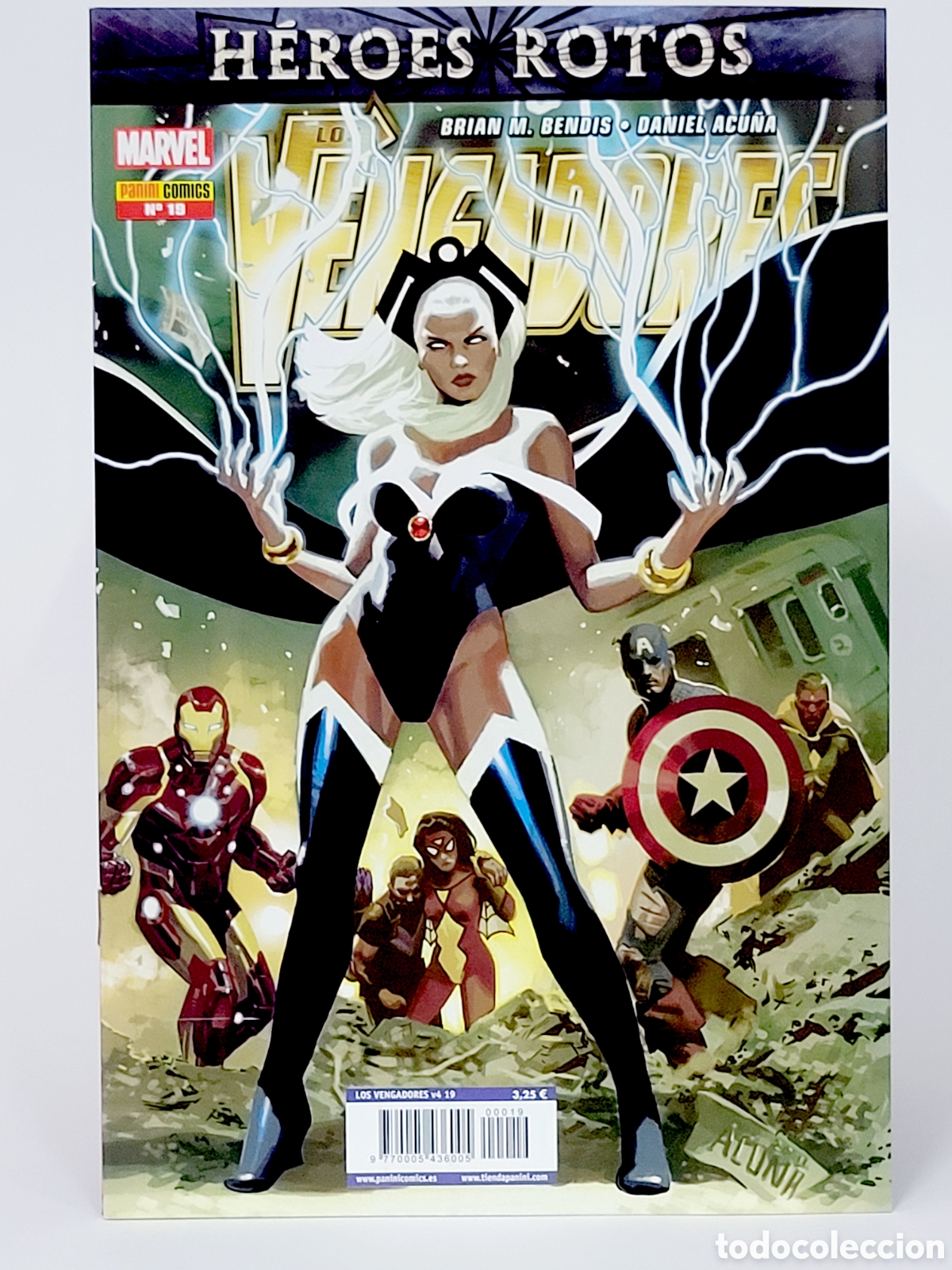 C&oacute;mics: C&Oacute;MIC LOS VENGADORES 19 VOL.4 PANINI VOLUMEN MARVEL GRAPA DE KIOSCO
