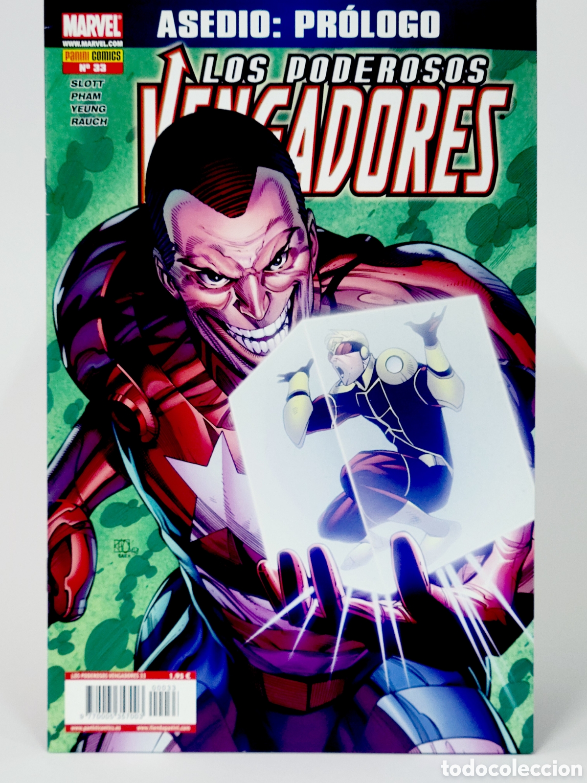 C&oacute;mics: C&Oacute;MIC LOS PODEROSOS VENGADORES 33 PANINI MARVEL GRAPA DE KIOSCO