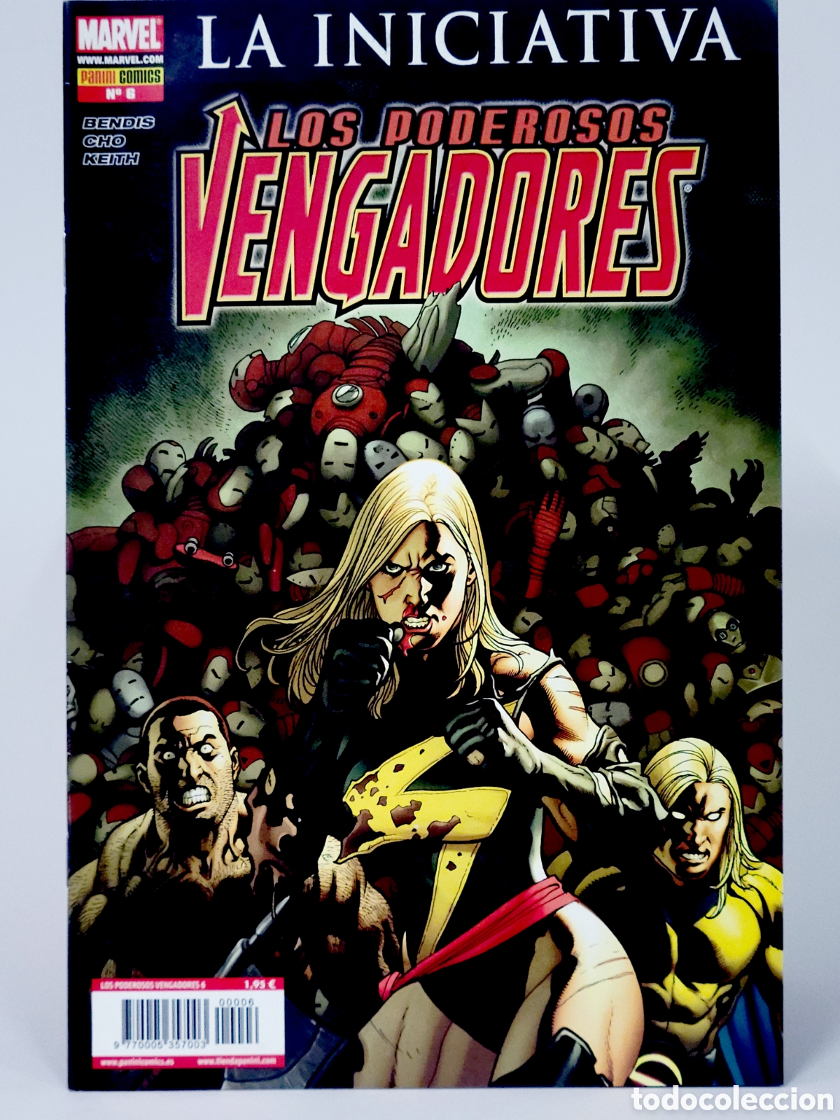 C&oacute;mics: C&Oacute;MIC LOS PODEROSOS VENGADORES 6 LA INICIATIVA PANINI MARVEL GRAPA DE KIOSCO