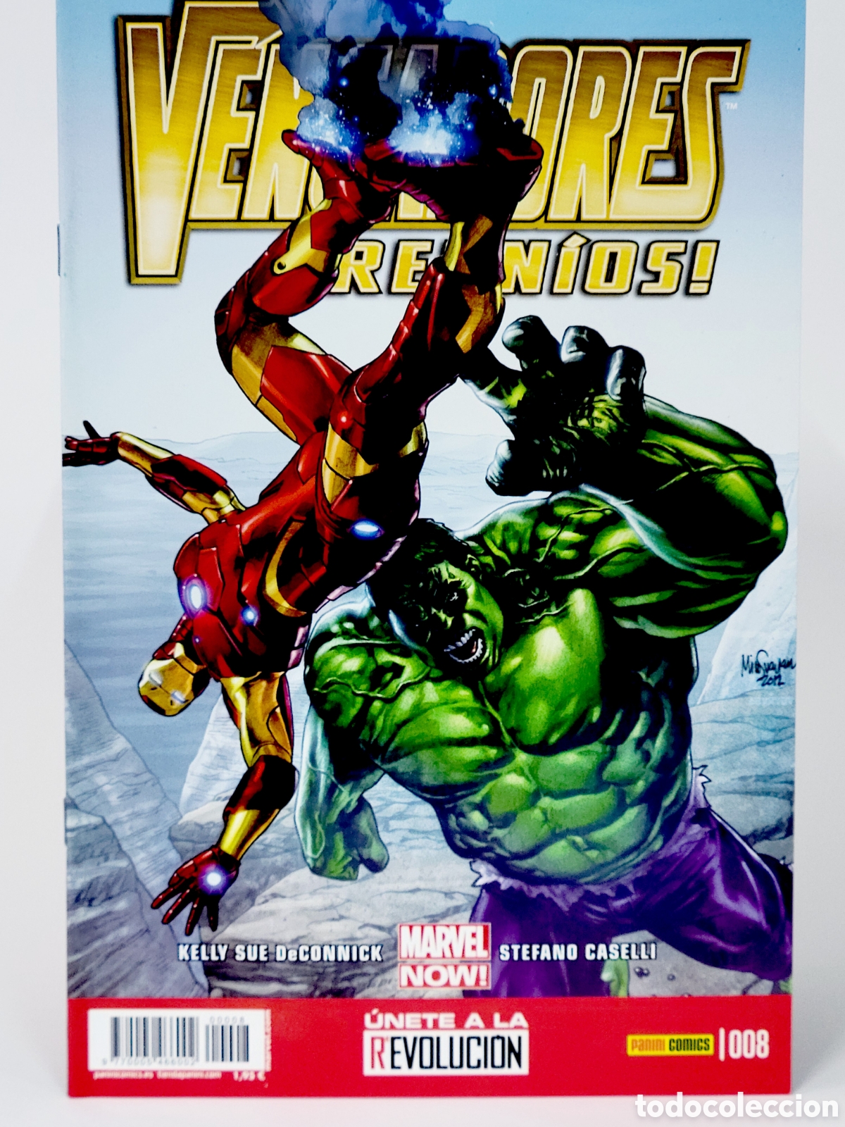 C&oacute;mics: C&Oacute;MIC VENGADORES REUNIOS 8 PANINI MARVEL GRAPA DE KIOSCO
