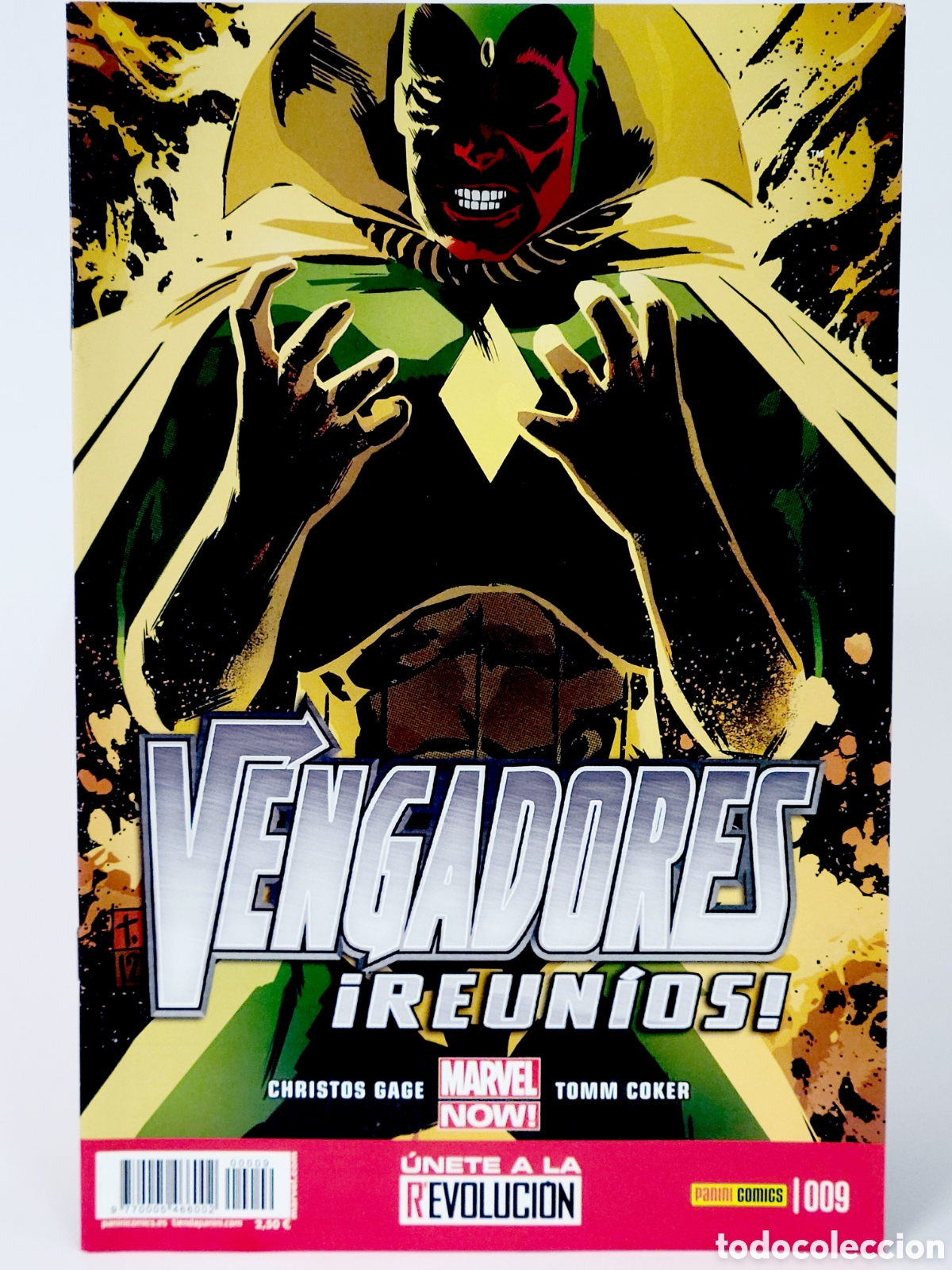 C&oacute;mics: C&Oacute;MIC VENGADORES REUNIOS 9 PANINI MARVEL GRAPA DE KIOSCO