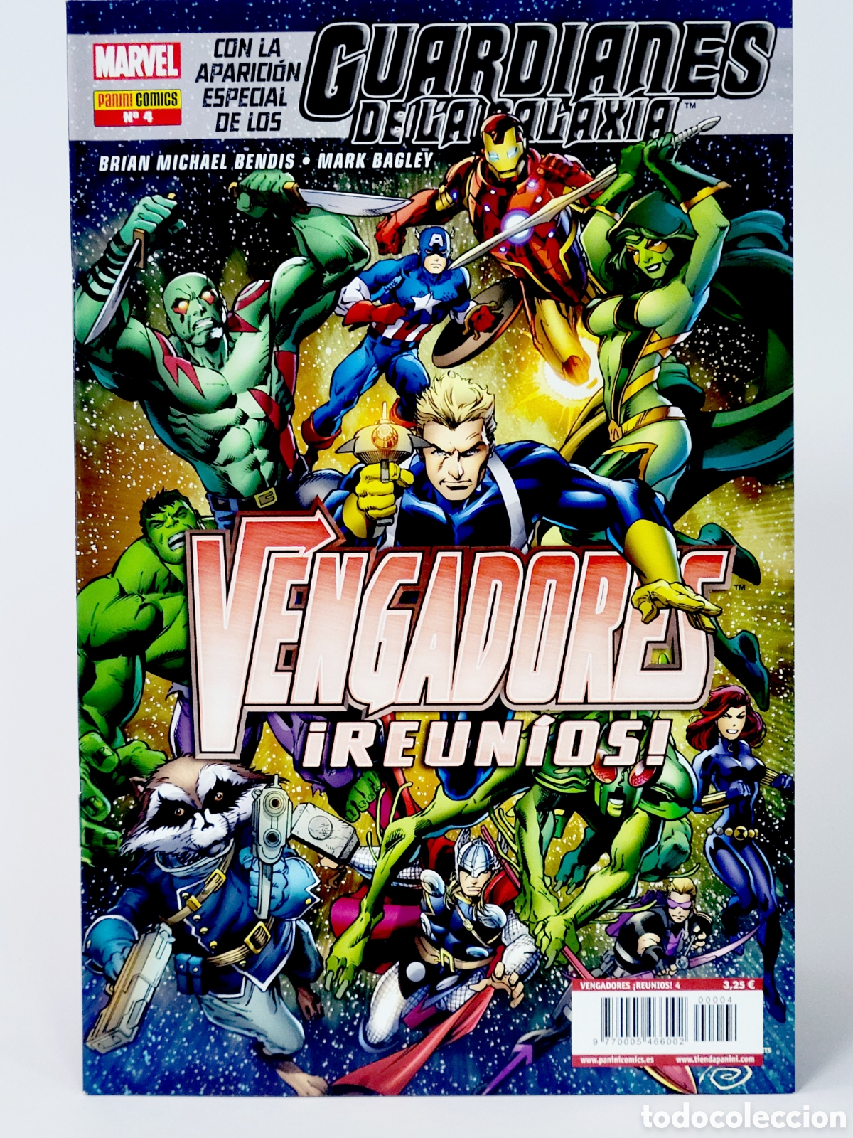 C&oacute;mics: C&Oacute;MIC VENGADORES REUNIOS 4 PANINI MARVEL GRAPA DE KIOSCO