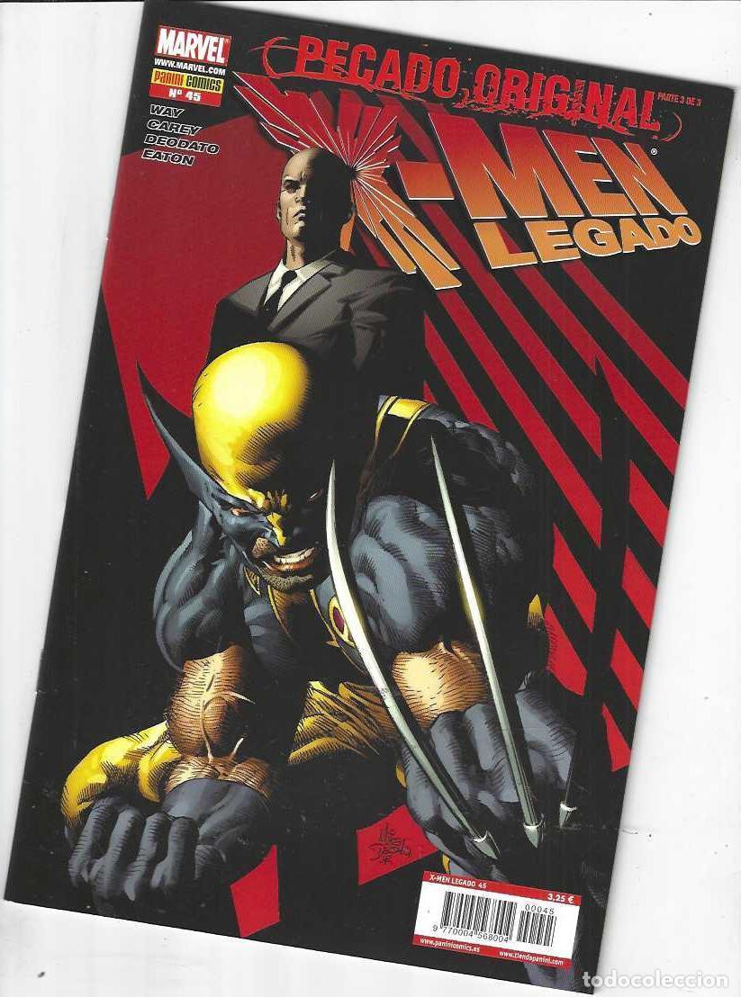 C&oacute;mics: X MEN LEGADO N&ordm; 45 - GRAPA PANINI - MUY BUEN ESTADO