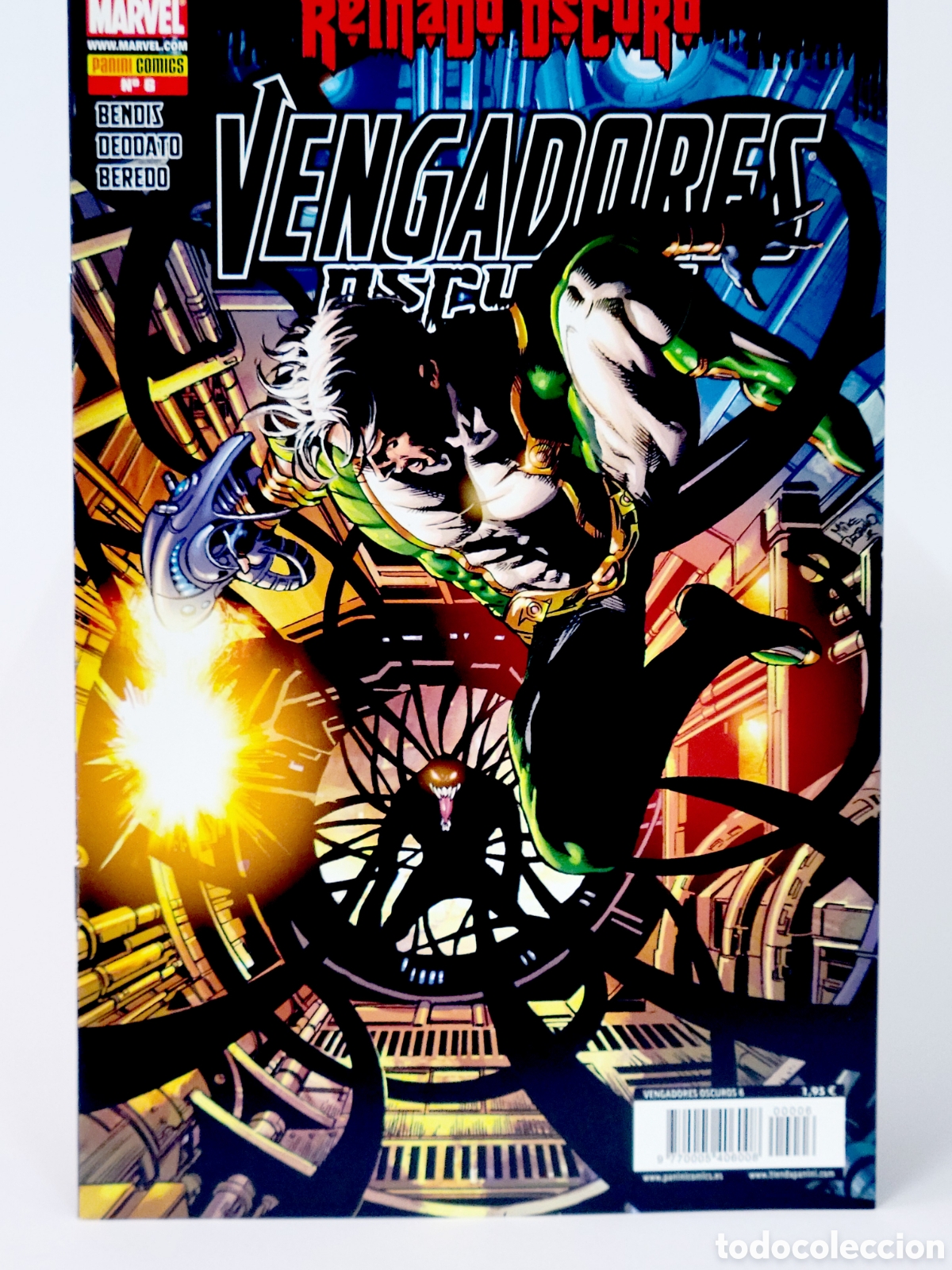 C&oacute;mics: C&Oacute;MIC VENGADORES OSCUROS 6 REINADO OSCURO PANINI MARVEL GRAPA DE KIOSCO