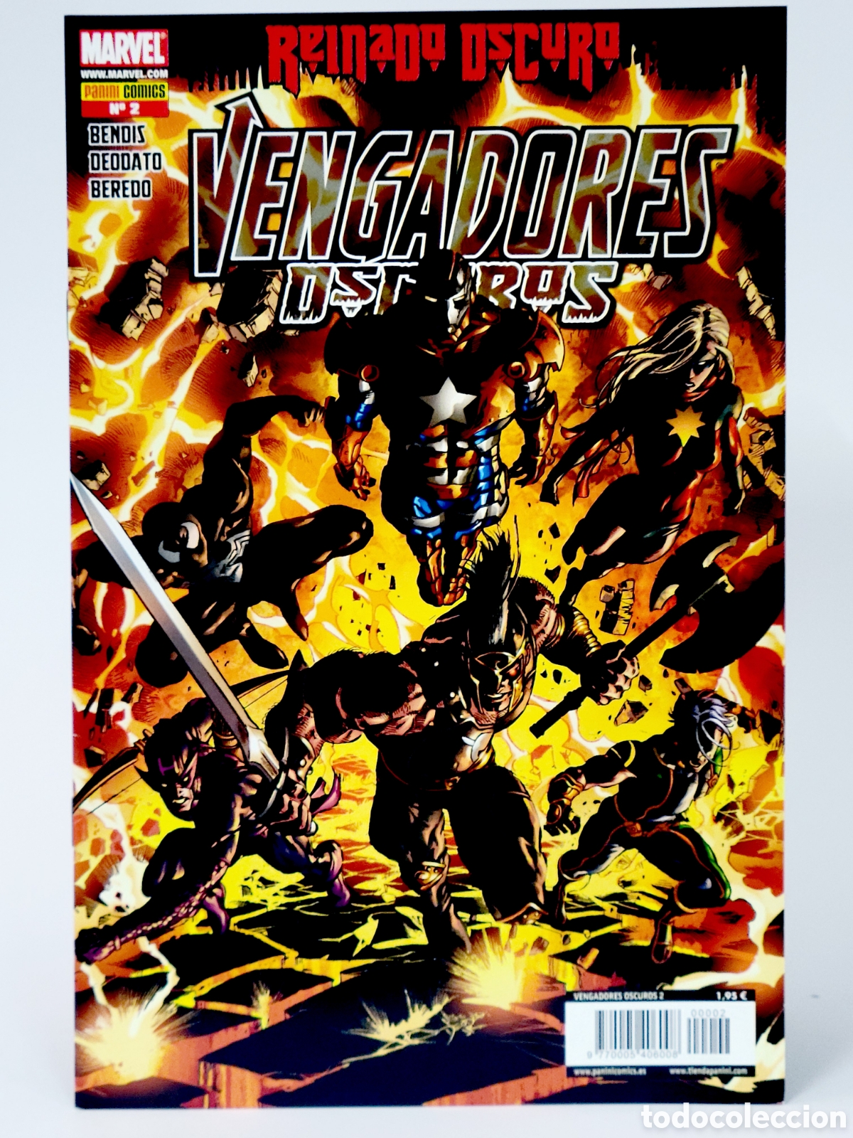 C&oacute;mics: C&Oacute;MIC VENGADORES OSCUROS 2 REINADO OSCURO PANINI MARVEL GRAPA DE KIOSCO