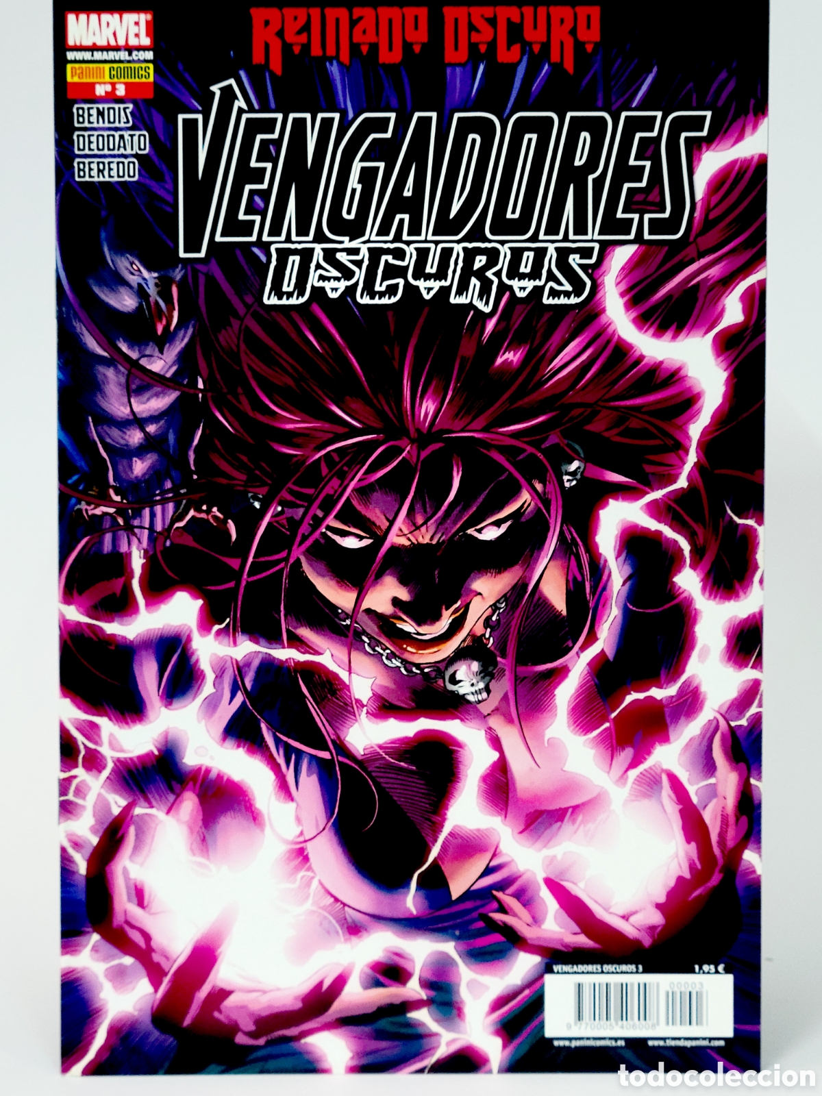 C&oacute;mics: C&Oacute;MIC VENGADORES OSCUROS 3 REINADO OSCURO PANINI MARVEL GRAPA DE KIOSCO
