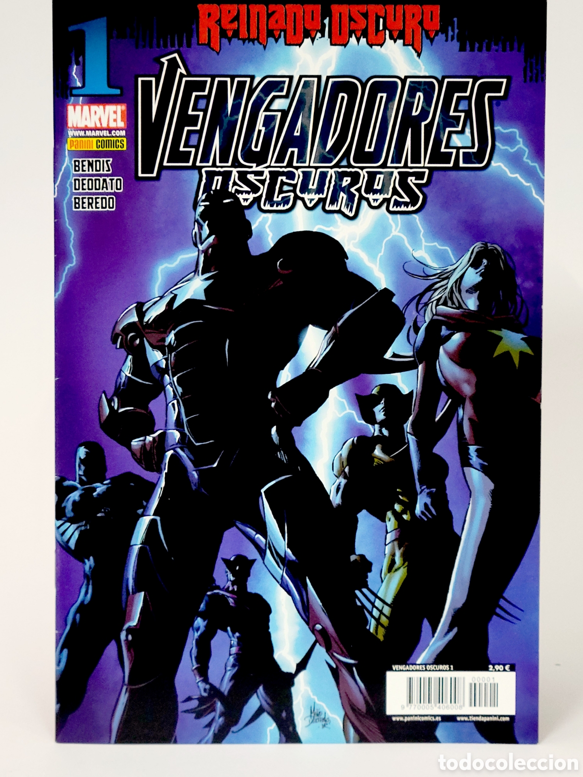 C&oacute;mics: C&Oacute;MIC VENGADORES OSCUROS 1 REINADO OSCURO PANINI MARVEL GRAPA DE KIOSCO