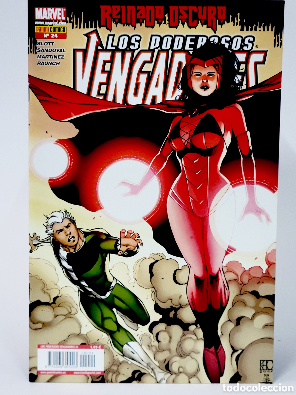C&oacute;mics: C&Oacute;MIC LOS PODEROSOS VENGADORES 24 REINADO OSCURO PANINI MARVEL GRAPA DE KIOSCO