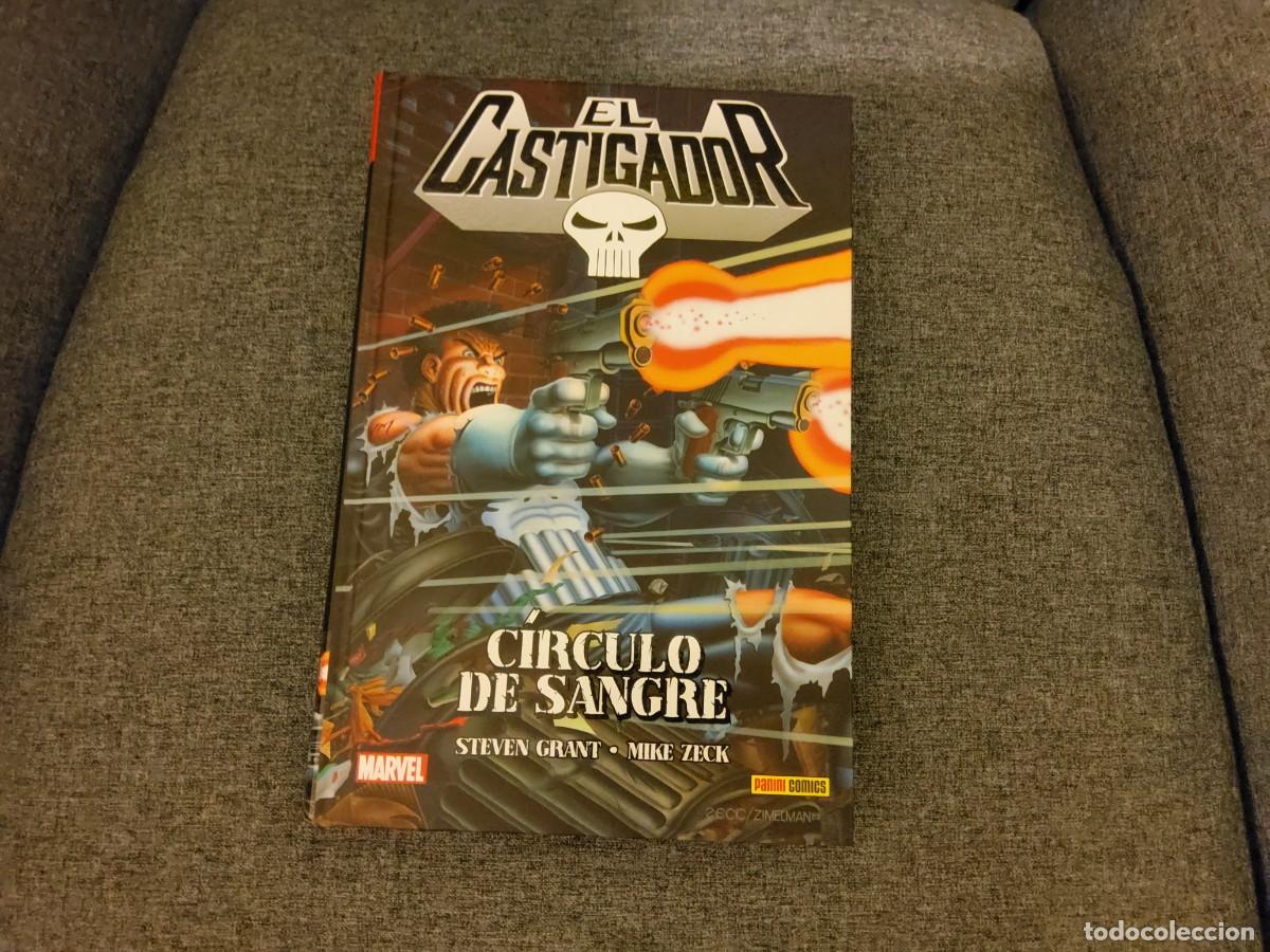 C&oacute;mics: EL CASTIGADOR. CIRCULO DE SANGRE. PANINI.