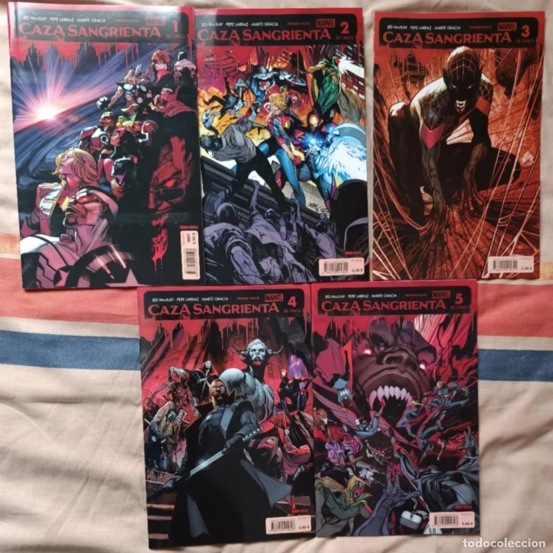 C&oacute;mics: CAZA SANGRIENTA (OBRA COMPLETA 5 NUMEROS) - RED BAND - PANINI