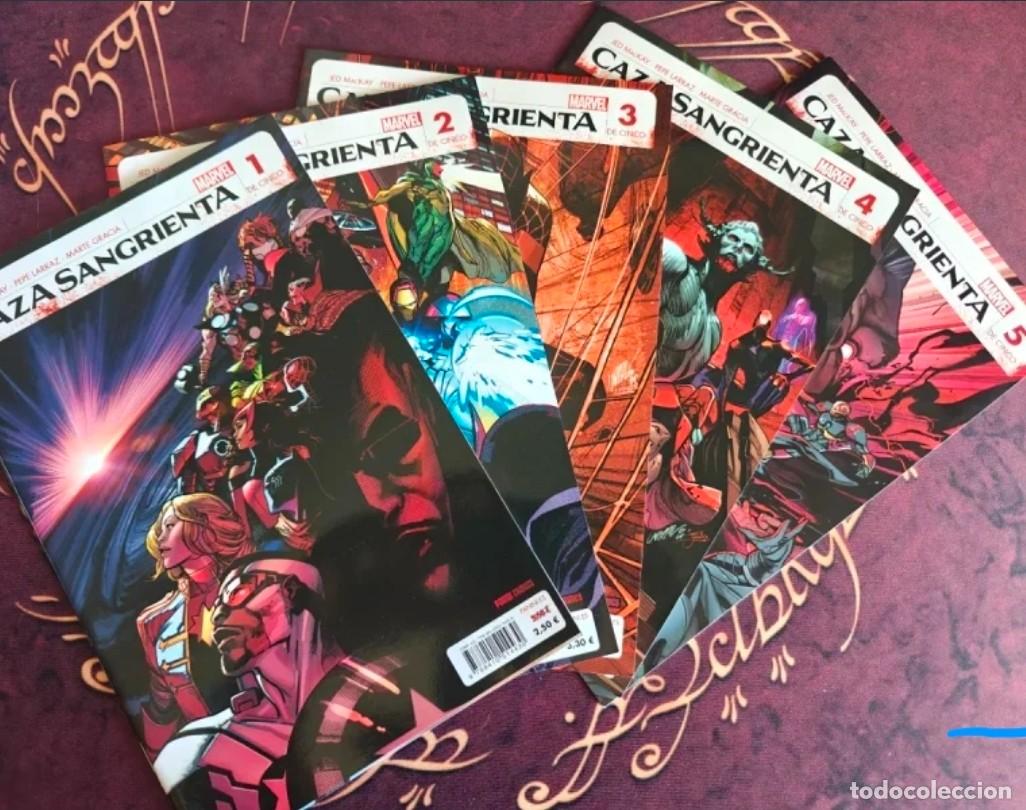 C&oacute;mics: CAZA SANGRIENTA (OBRA COMPLETA 5 NUMEROS) - PANINI