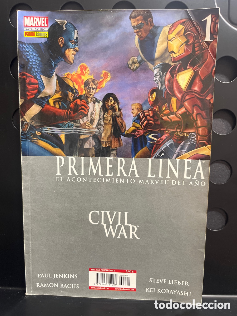 C&oacute;mics: CIVIL WAR : PRIMERA LINEA N.1 INFILTRADOS ( 2007 )