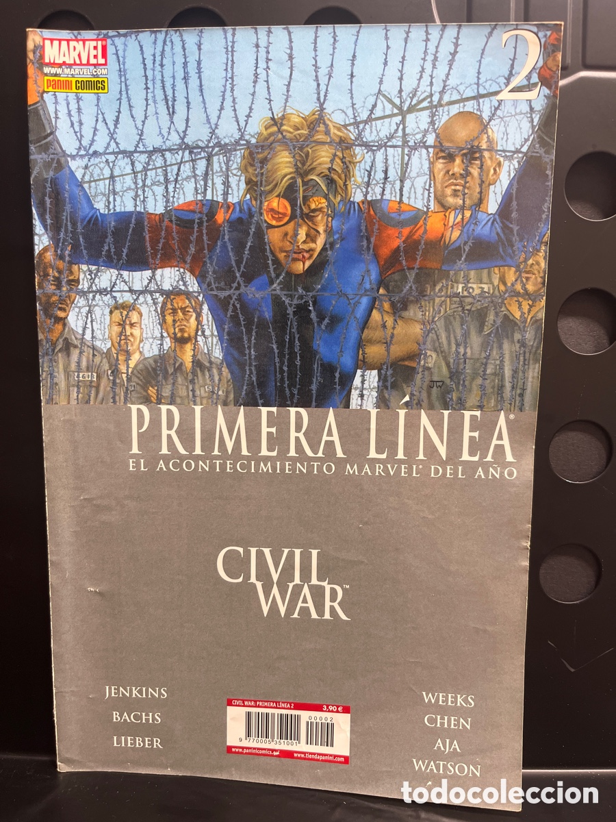 C&oacute;mics: CIVIL WAR : PRIMERA LINEA N.2 INFILTRADOS ( 2007 )