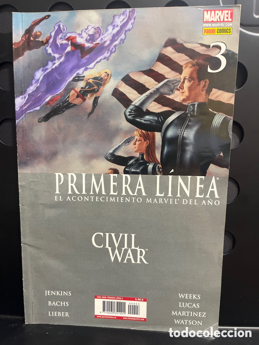 C&oacute;mics: CIVIL WAR : PRIMERA LINEA N.3 INFILTRADOS ( 2007 )