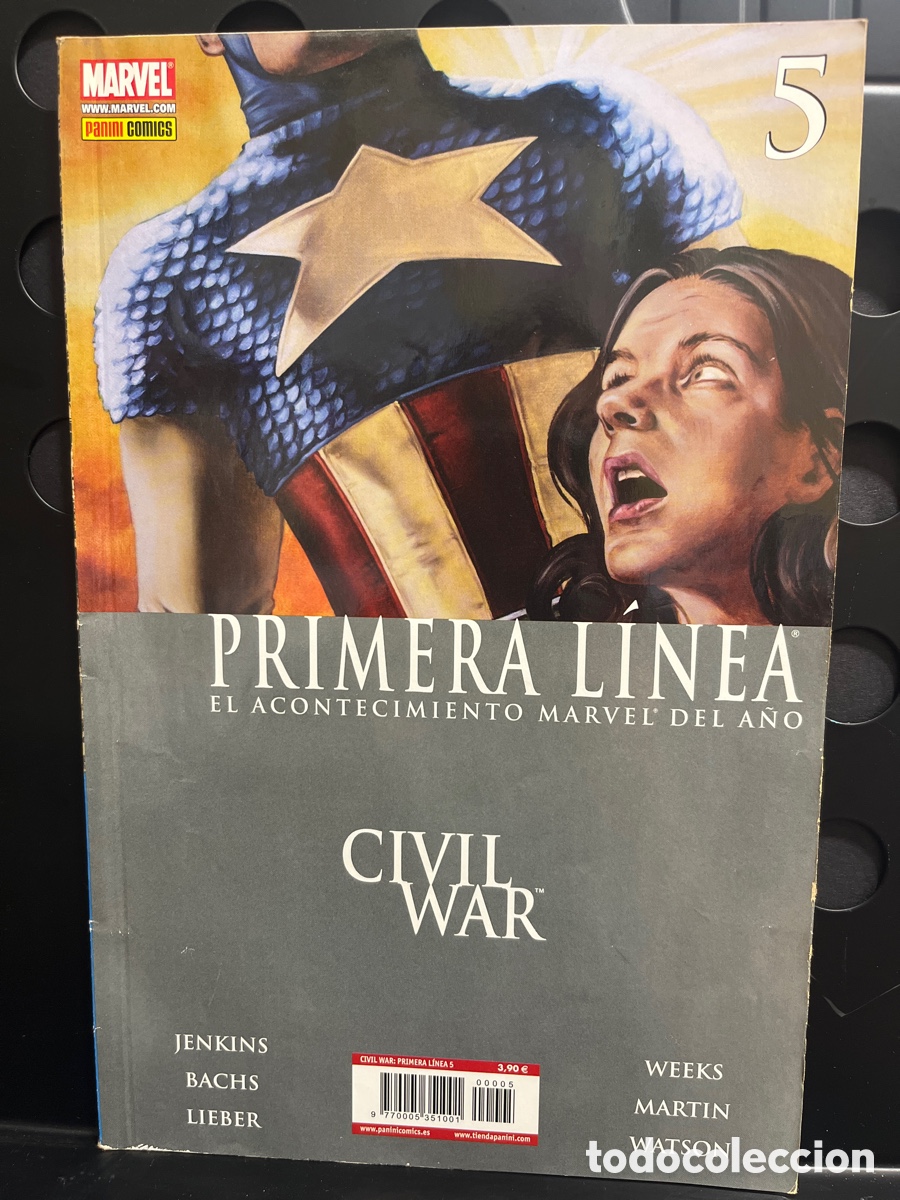 C&oacute;mics: CIVIL WAR : PRIMERA LINEA N.5 INFILTRADOS ( 2007 )