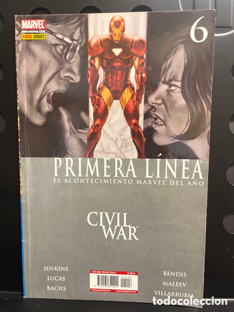 C&oacute;mics: CIVIL WAR : PRIMERA LINEA N.6 INFILTRADOS ( 2007 )