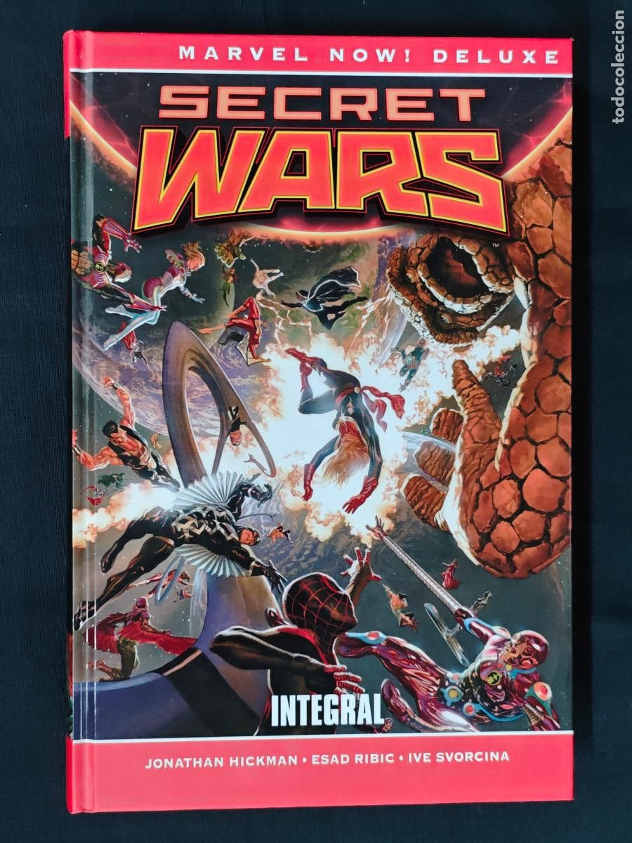 C&oacute;mics: MARVEL NOW DELUXE - SECRET WARS - INTEGRAL - PANINI -