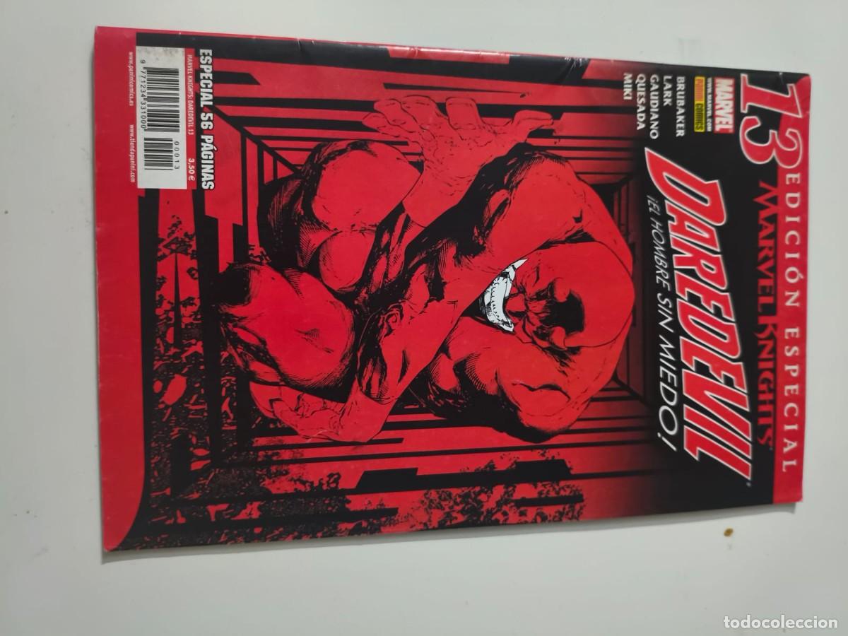 C&oacute;mics: Marvel Knights Daredevil vol 2 n&ordm; 13 edicion especial Brubaker Lark Gaudiano Quesada