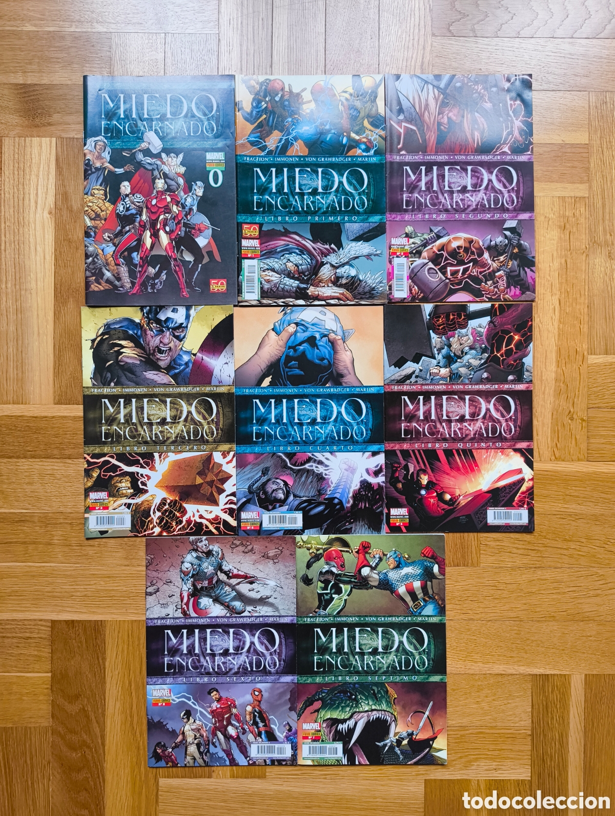 C&oacute;mics: Miedo encarnado. 0-7 (COMPLETA)