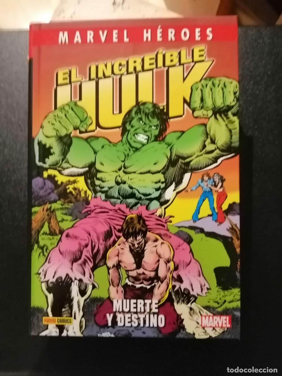C&oacute;mics: El incre&iacute;ble Hulk. Muerte y destino.