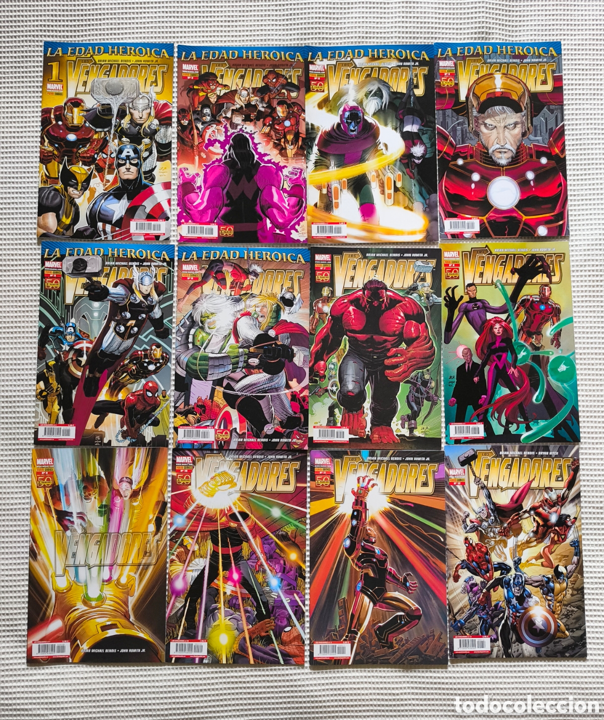 C&oacute;mics: Los Vengadores vol. 4, n&uacute;meros 1-12