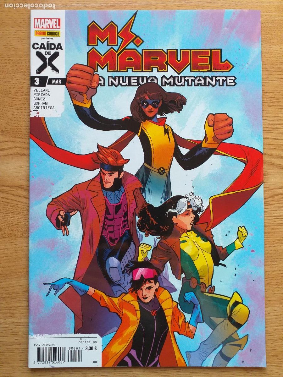 C&oacute;mics: MS MARVEL - LA NUEVA MUTANTE N&ordm; 3 CA&Iacute;DA DE X - PESADILLA DESPIERTA - PANINI