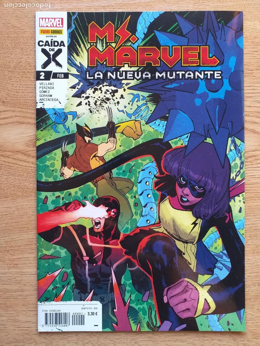 C&oacute;mics: MS MARVEL - LA NUEVA MUTANTE N&ordm; 2 CA&Iacute;DA DE X - COMO OCULTARSE A PLENA VISTA - PANINI