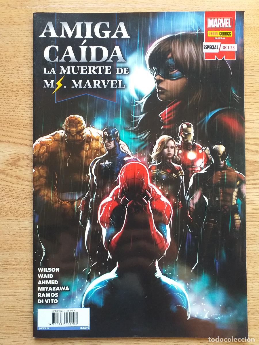 C&oacute;mics: AMIGA CA&Iacute;DA - LA MUERTE DE MS. MARVEL - ESPECIAL Octubre 2023 - PANINI