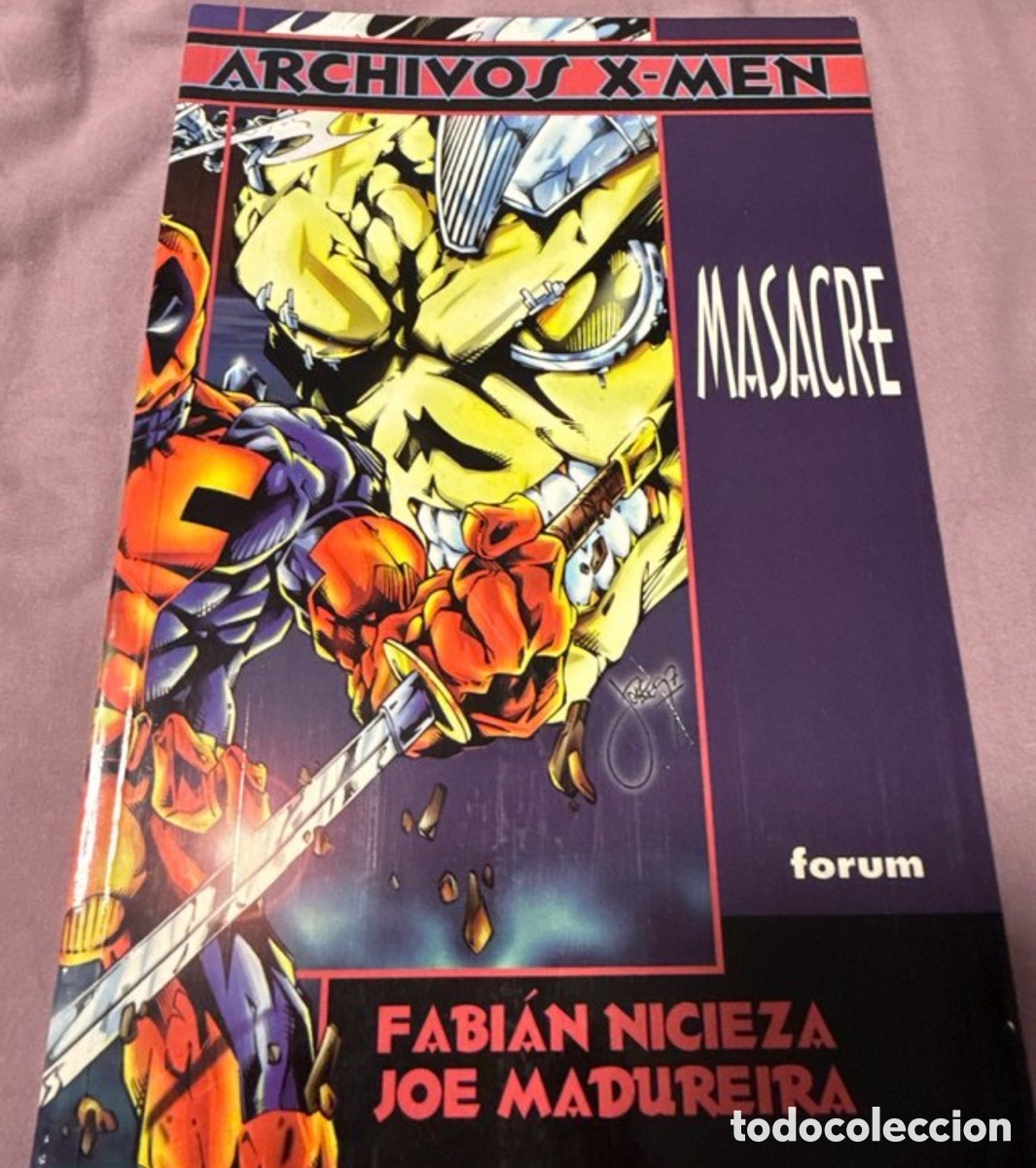 C&oacute;mics: Archivos x-men archivos masacre