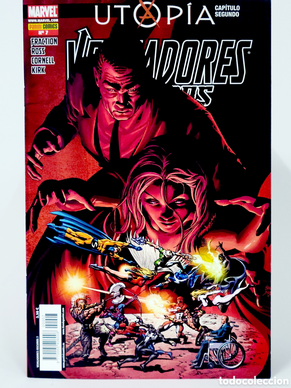 C&oacute;mics: C&Oacute;MIC VENGADORES OSCUROS 7 UTOP&Iacute;A PANINI MARVEL GRAPA DE KIOSCO