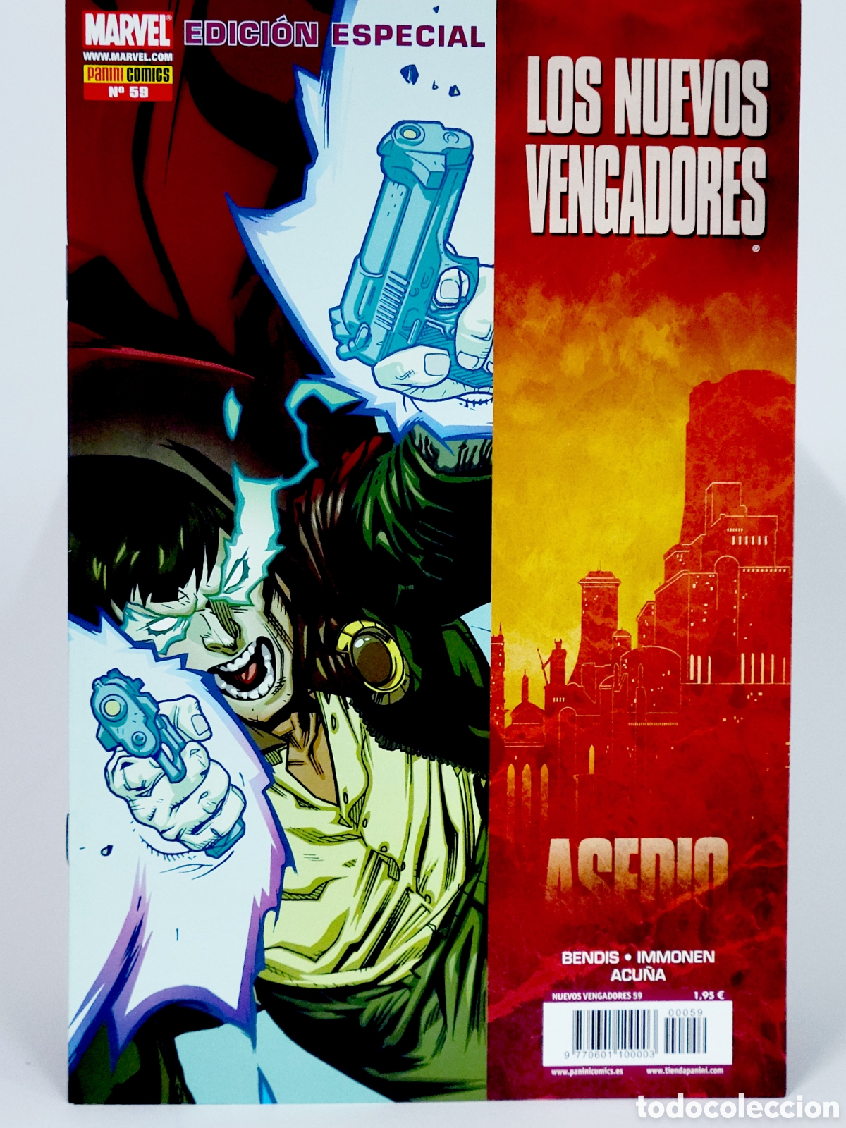 C&oacute;mics: C&Oacute;MIC LOS NUEVOS VENGADORES 59 ASEDIO PANINI MARVEL GRAPA DE KIOSCO