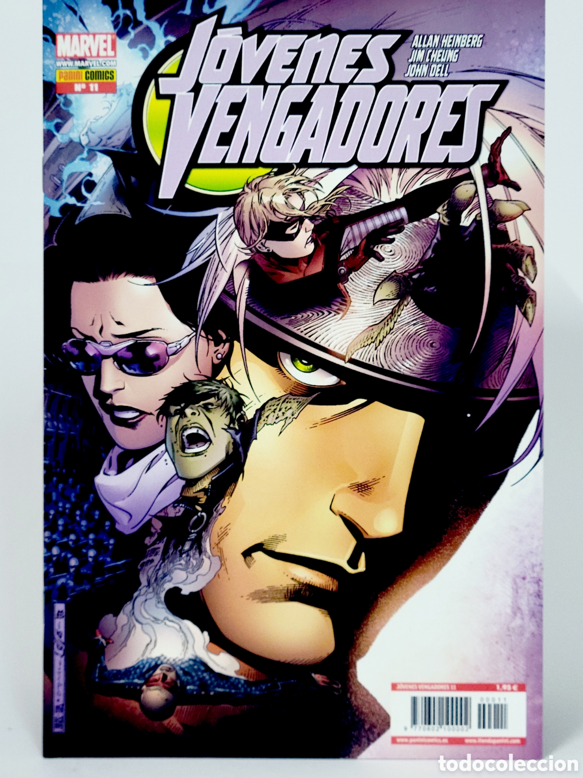 C&oacute;mics: C&Oacute;MIC J&Oacute;VENES VENGADORES 11 PANINI MARVEL GRAPA DE KIOSCO