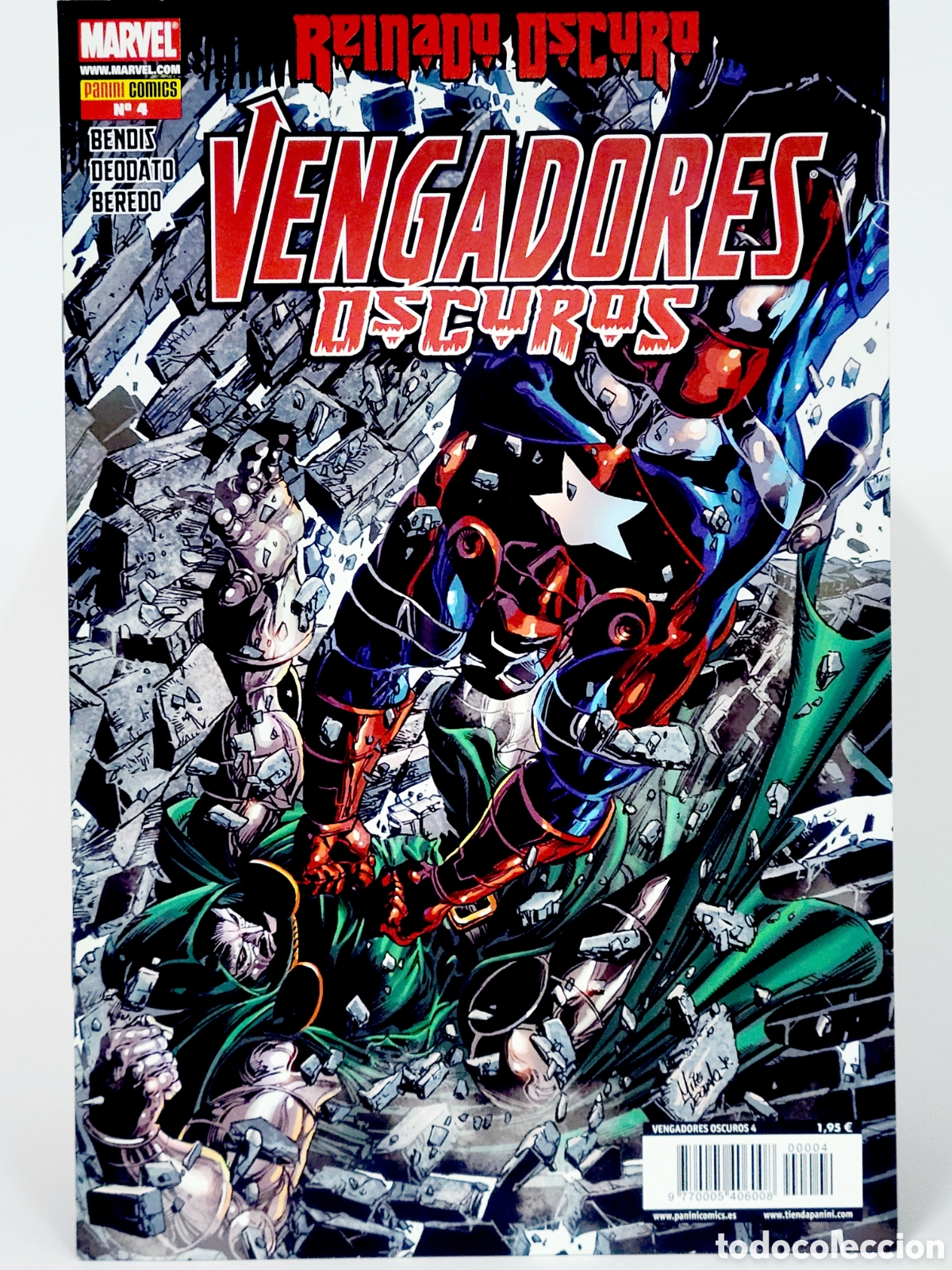 C&oacute;mics: C&Oacute;MIC VENGADORES OSCUROS 4 REINADO OSCURO PANINI MARVEL GRAPA DE KIOSCO