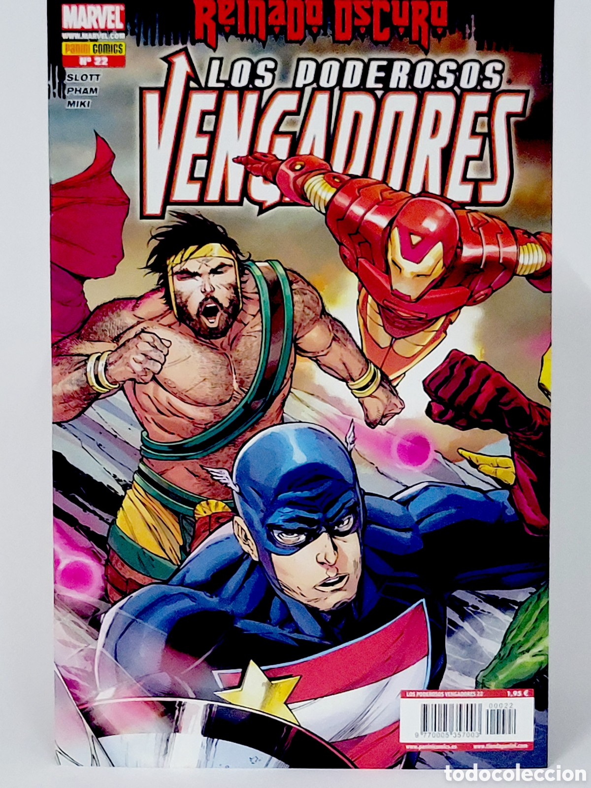 C&oacute;mics: C&Oacute;MIC LOS PODEROSOS VENGADORES 22 REINADO OSCURO PANINI MARVEL GRAPA DE KIOSCO