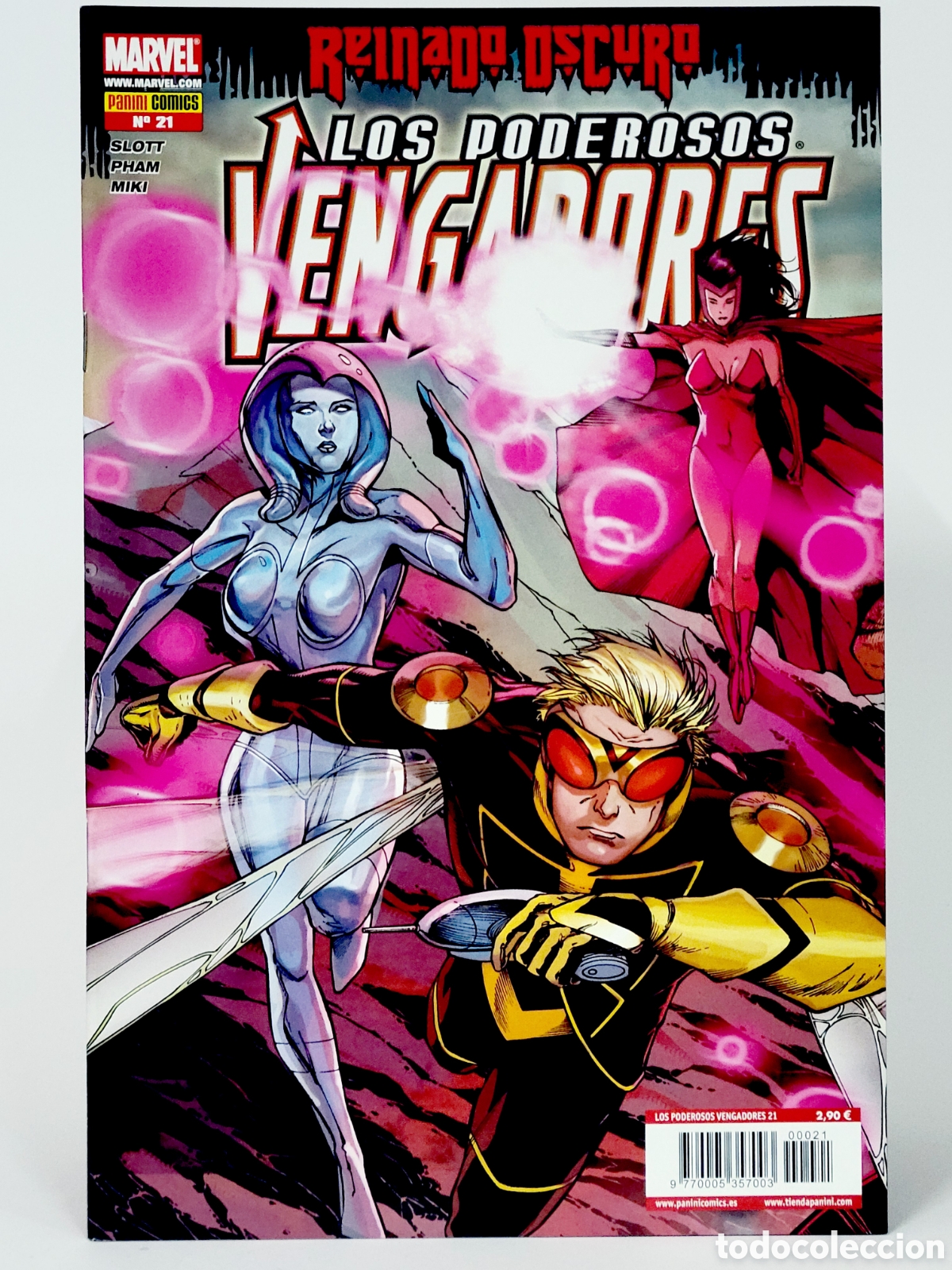 C&oacute;mics: C&Oacute;MIC LOS PODEROSOS VENGADORES 21 REINADO OSCURO PANINI MARVEL GRAPA DE KIOSCO