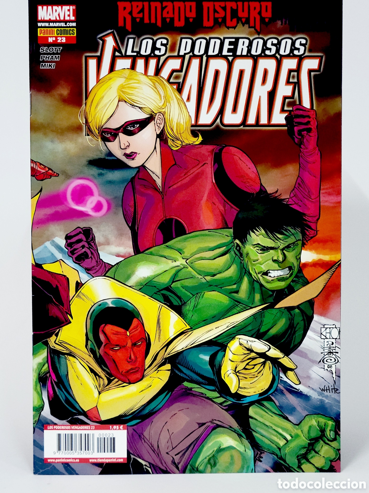 C&oacute;mics: C&Oacute;MIC LOS PODEROSOS VENGADORES 23 REINADO OSCURO PANINI MARVEL GRAPA DE KIOSCO