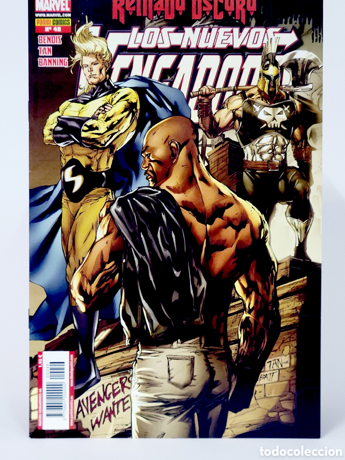 C&oacute;mics: C&Oacute;MIC LOS NUEVOS VENGADORES 46 REINADO OSCURO PANINI MARVEL GRAPA DE KIOSCO
