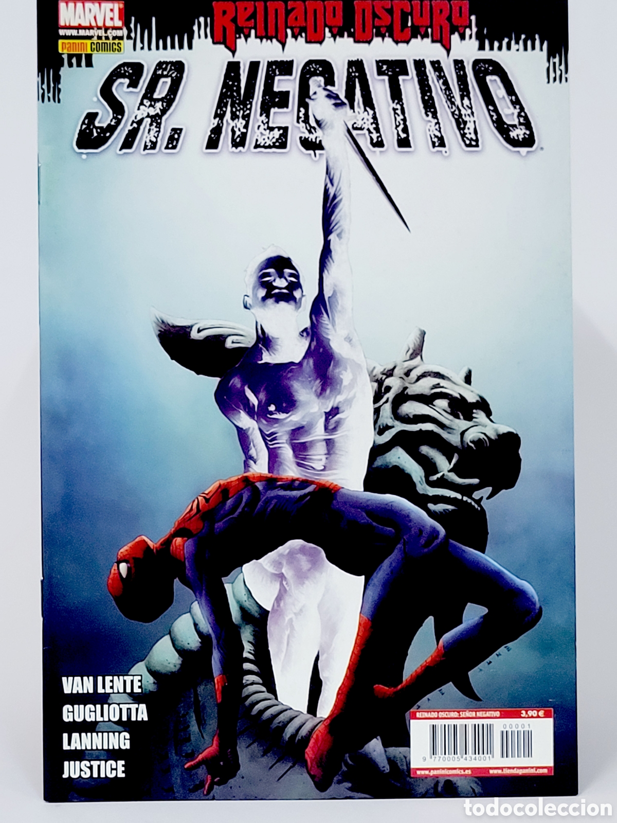 C&oacute;mics: C&Oacute;MIC REINADO OSCURO SR NEGATIVO PANINI MARVEL GRAPA DE KIOSCO