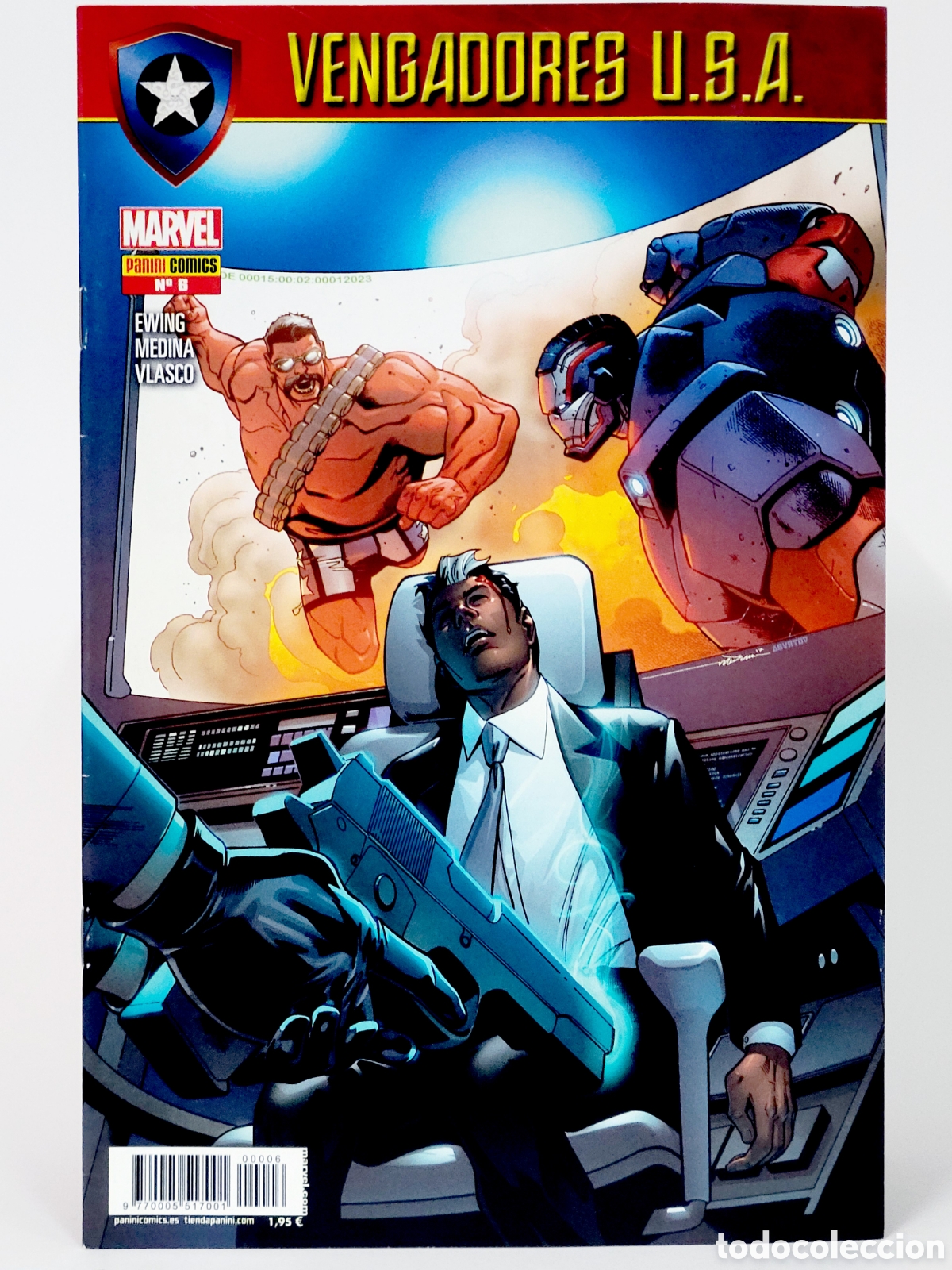 C&oacute;mics: C&Oacute;MIC VENGADORES USA 6 PANINI MARVEL GRAPA DE KIOSCO