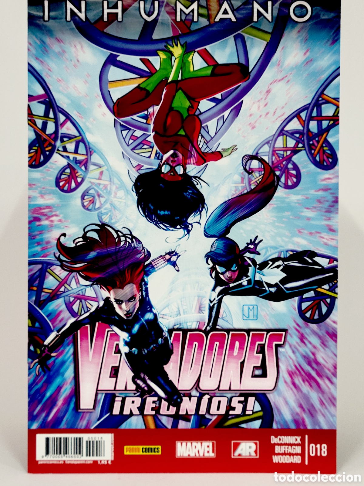 C&oacute;mics: C&Oacute;MIC VENGADORES REUNIOS 18 INHUMANO PANINI MARVEL GRAPA DE KIOSCO