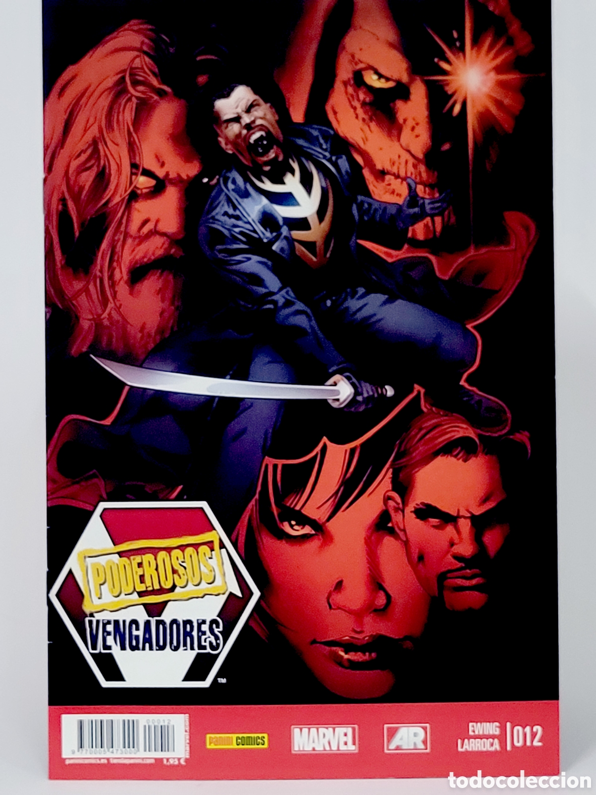 C&oacute;mics: C&Oacute;MIC PODEROSOS VENGADORES 12 CAPITAN AM&Eacute;RICA VOL.2 PANINI MARVEL VOLUMEN GRAPA DE KIOSCO