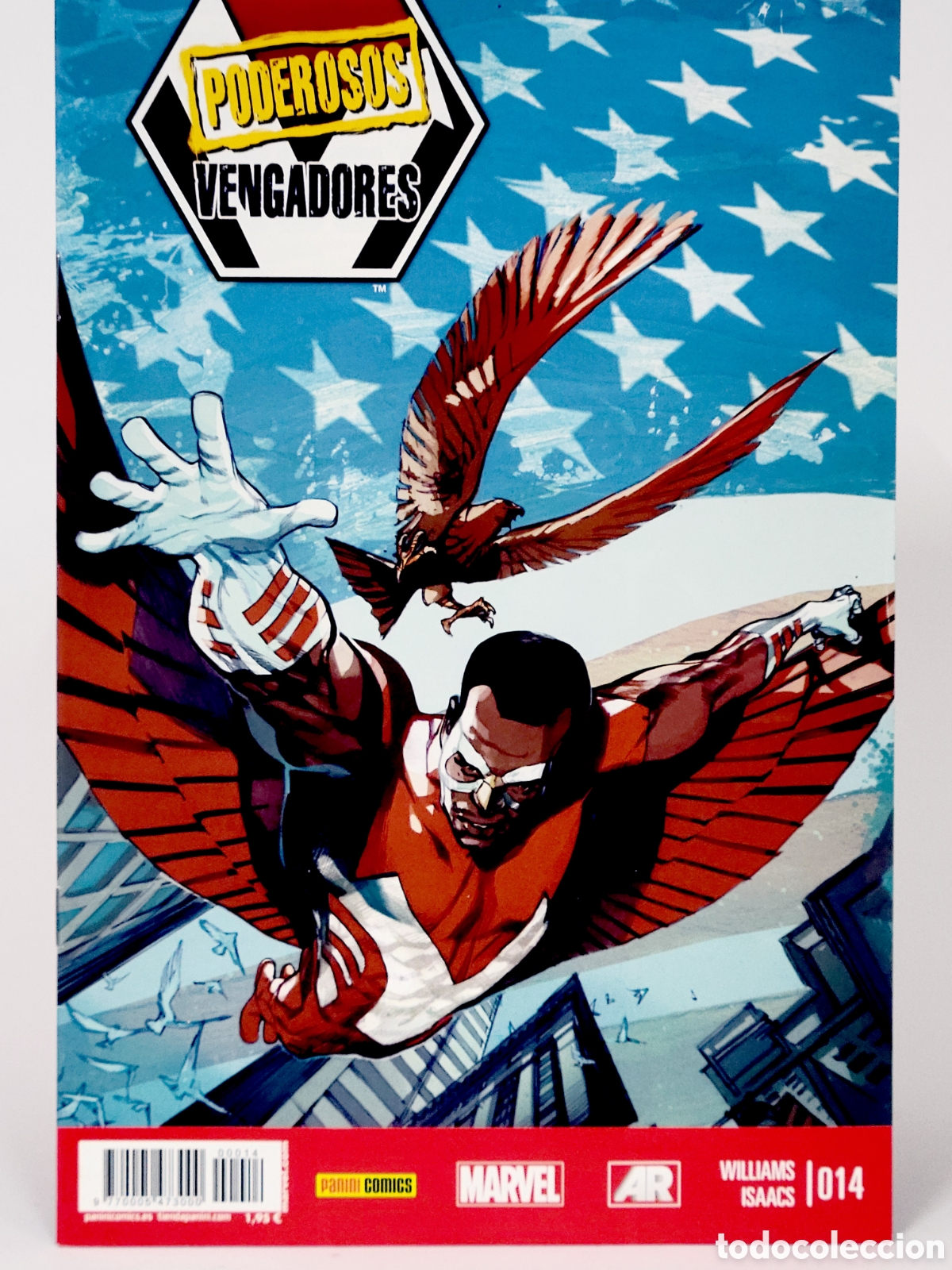 C&oacute;mics: C&Oacute;MIC PODEROSOS VENGADORES 14 CAPITAN AM&Eacute;RICA VOL.2 PANINI MARVEL VOLUMEN GRAPA DE KIOSCO