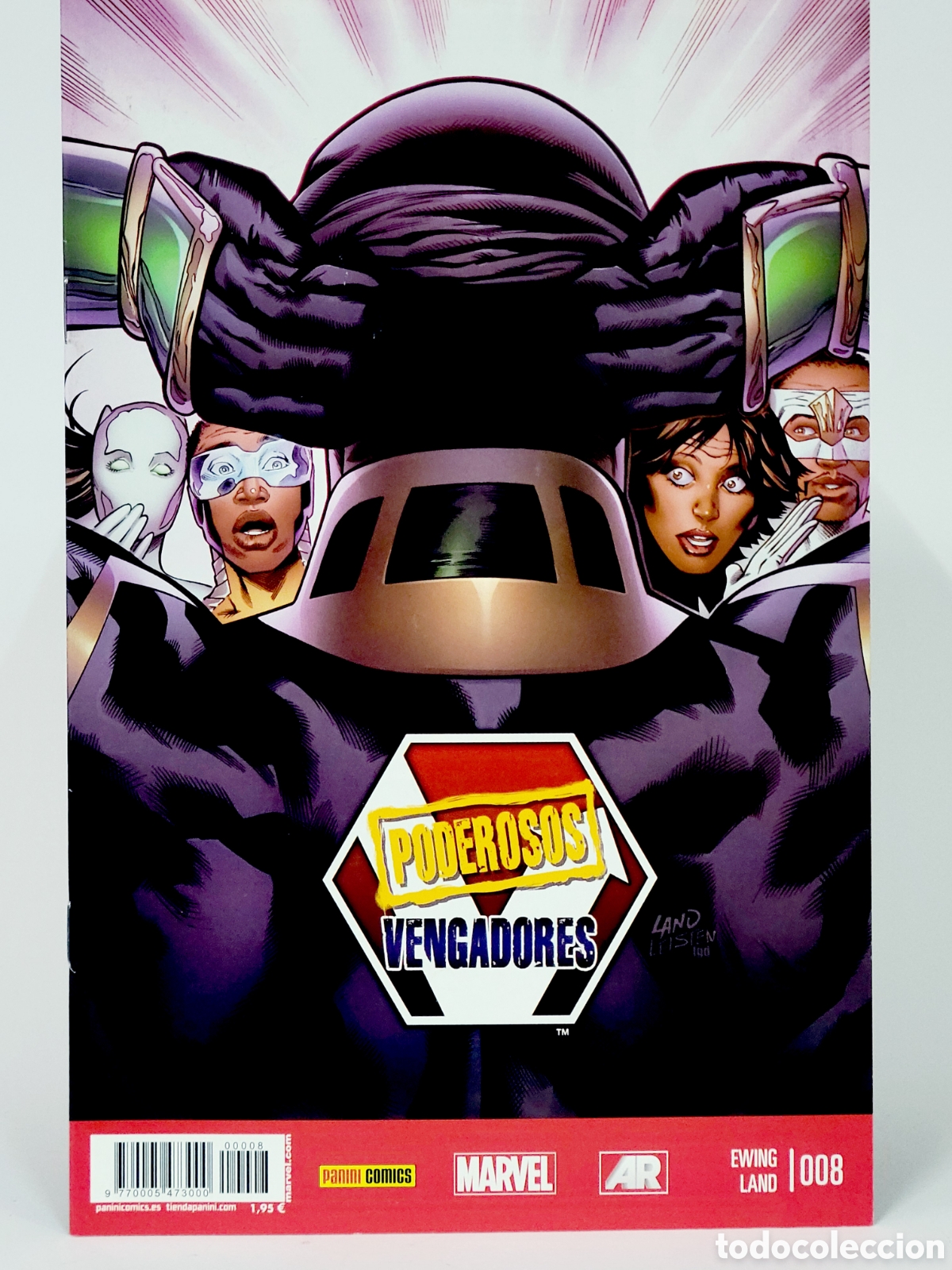 C&oacute;mics: C&Oacute;MIC PODEROSOS VENGADORES 8 CAPITAN AM&Eacute;RICA VOL.2 PANINI MARVEL VOLUMEN GRAPA DE KIOSCO