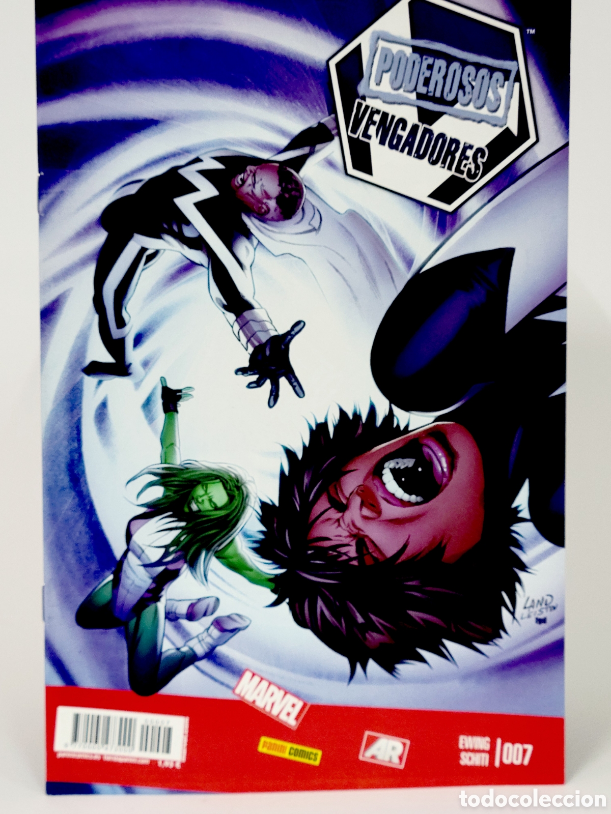 C&oacute;mics: C&Oacute;MIC PODEROSOS VENGADORES 7 CAPITAN AM&Eacute;RICA VOL.2 PANINI MARVEL VOLUMEN GRAPA DE KIOSCO